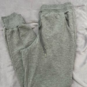 Bebe gray joggers/sweatpants M